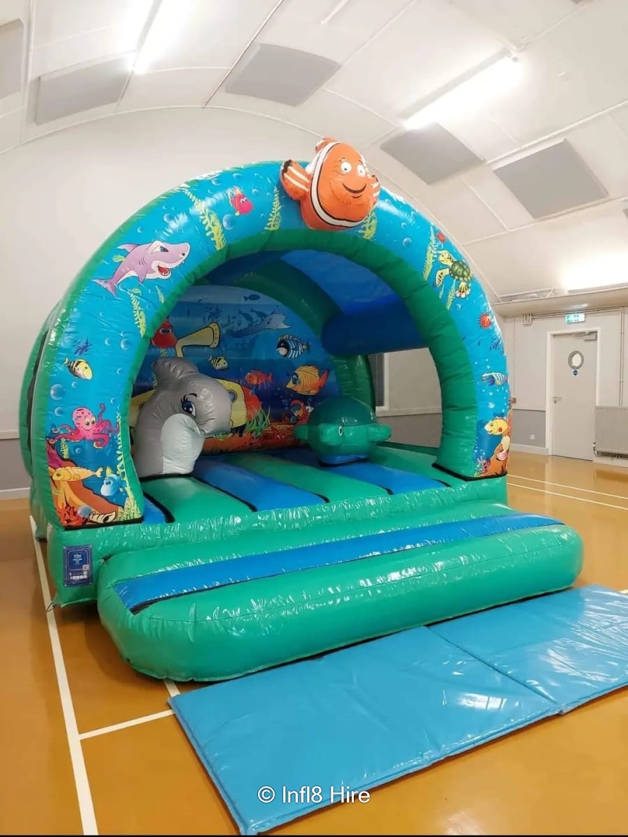 Under the sea 3D castle Best Hire service in Scunthorpe Hull
